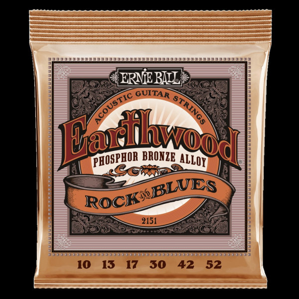 Комплект струн для акустической гитары Ernie Ball P02151, 10-52