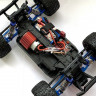 Капролоновые рычаги подвески для Remo Hobby 1/16, синие, тюнинг  (2 шт)
