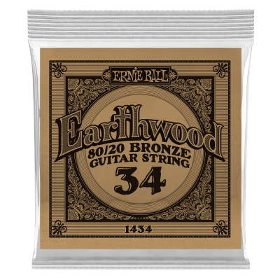 Одиночная струна для акустической гитары Ernie Ball P01434