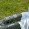 Радиоуправляемый самолет Top RC Hurricane Pro зеленый 750мм flight controller PNP