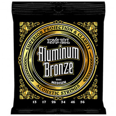 Комплект струн для акустической гитары Ernie Ball P02564, 13-56
