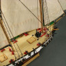 Сборная картонная модель Shipyard балтиморский клипер Berbice в верфи Quay-Portt 1780 г (№38), 1/96