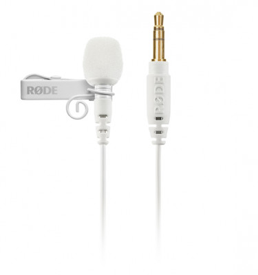 Петличный конденсаторный микрофон RODE Lavalier GO White
