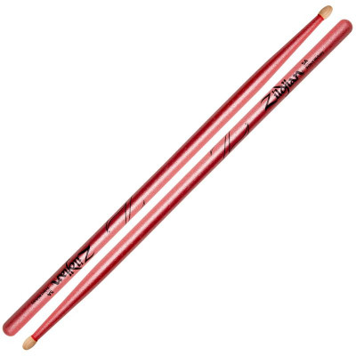 ZILDJIAN Z5ACP 5A CHROMA PINK (METALLIC PAINT) барабанные палочки, цвет розовый металлик