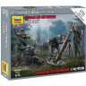 Сборные солдатики ZVEZDA Немецкий 120-мм миномет с расчетом, 1/72