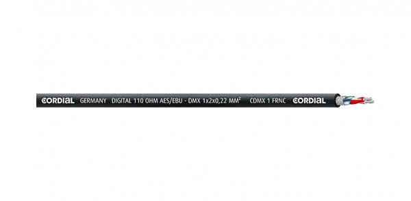 Кабель Cordial CDMX 1 FRNC DMX AES EBU