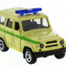 Машина "АВТОПАНОРАМА" инерц. УАЗ (инкассация) 1/50, в/к 12*7*5,5 см