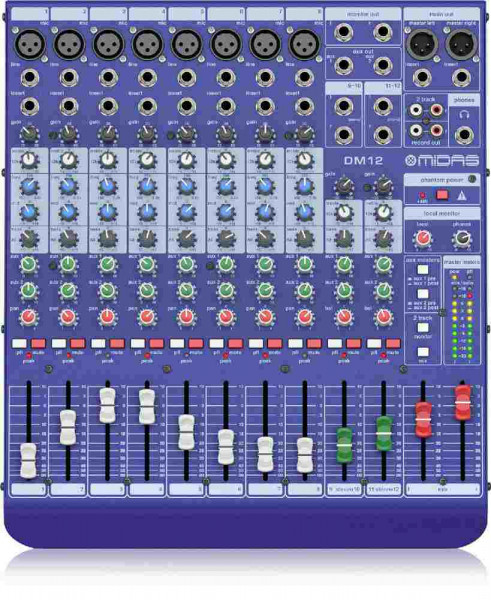 Микшерный пульт BEHRINGER PMP500 активный, 12 каналов, 500 Вт