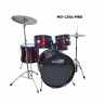 MEGATONE MD-225 MBK (22"х16")(16"x16")(13"x10")(12"x9") металлический малый барабан (14"x5,5")+ Набор стоек с ДВОЙНЫМИ ножками