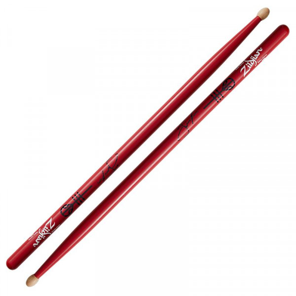 ZILDJIAN ZASJD JOSH DUN ARTIST SERIES барабанные палочки с деревянным наконечником, материал: орех