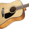 FENDER CD-60 DREAD V3 DS NAT WN акустическая гитара