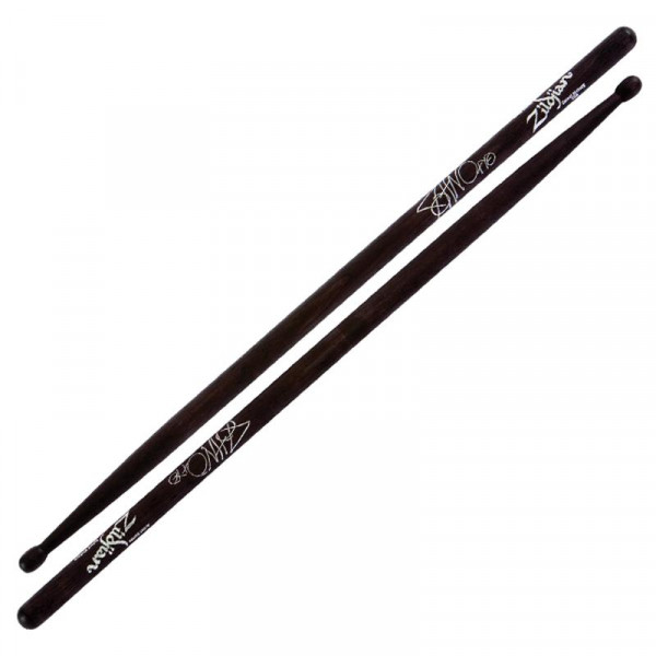 ZILDJIAN ZASOT JOHN OTTO ARTIST SERIES барабанные палочки с деревянным наконечником, именные, материал: орех