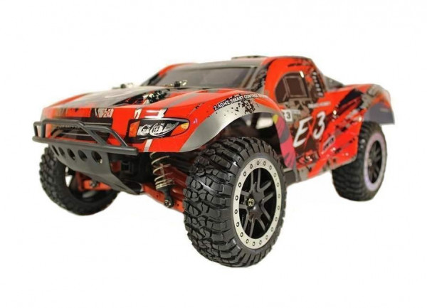 Радиоуправляемый шорт-корс Remo Hobby EX3 UPGRADE (красный) 4WD 2.4G 1/10 RTR