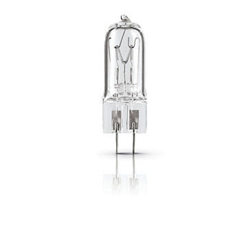 PHILIPS 497185 VL300 CP96 лампа галогеновая 120 В/300 Вт GX 6, 35 без отражателя