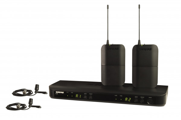 Shure BLX188E/W85 M17 радиосистема с двумя петличными микрофонами