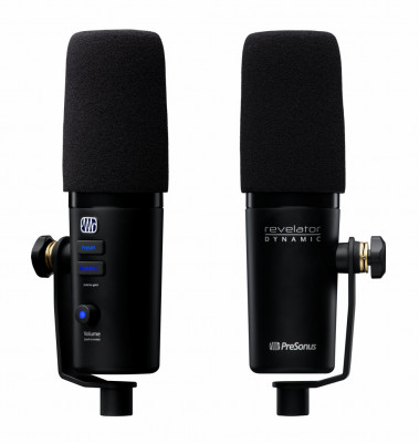 USB-микрофон PreSonus REVELATOR Dynamic с DSP настольная стойка