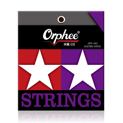 Струны для электрогитар Orphee G-5 .009-.042, 6 шт