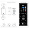 FBT ProMaxX112A активная 2-полосная акустическая система 900 Вт