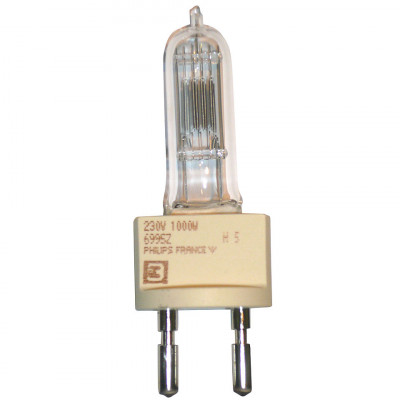 PHILIPS 6995Z/CP71 лампа галогеновая 230 В/1000 Вт G22 ресурс 240 часов