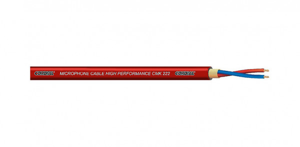 Cordial CMK 222 red микрофонный кабель 6,4 мм, красный