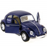 Машина Kinsmart "Volkswagen Classical Beetle" инерция (1/12шт.) 1:32 б/к