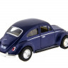 Машина Kinsmart "Volkswagen Classical Beetle" инерция (1/12шт.) 1:32 б/к