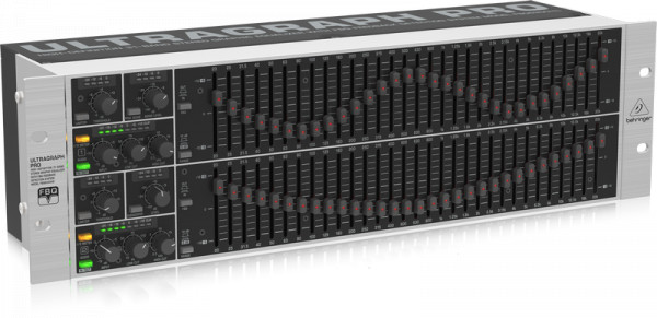 Графический эквалайзер Behringer FBQ6200HD 2-канальный 31-полосный
