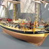 Сборная картонная модель Shipyard фрегат HMS Enterprize (№69), 1/96