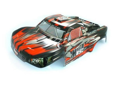 Красный кузов для шорт корса Himoto E8SCL для Remo Hobby 1/8
