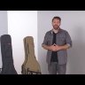 GATOR GT-BASS-TAN - усиленный нейлоновый чехол для бас-гитар, цвет бежевый