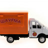 Машина "АВТОПАНОРАМА" "ГАЗель" (кура-гриль) 1/28, в/к 24*14*12 см