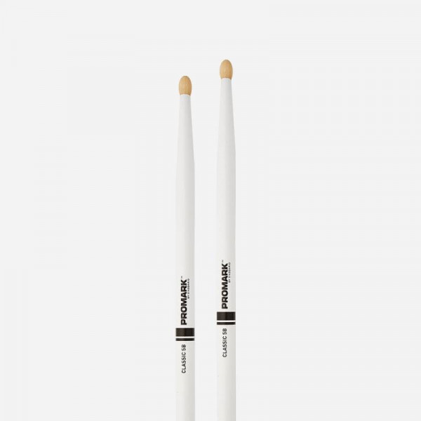 PRO MARK TX5BW-WHITE барабанные палочки 5B (орех)