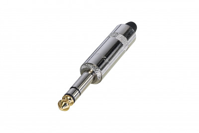 Кабельный разъем Rean NYS228GT Jack 6.3мм TRS