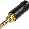 Кабельный разъем Rean NYS231BG-LL Jack 3.5мм TRS