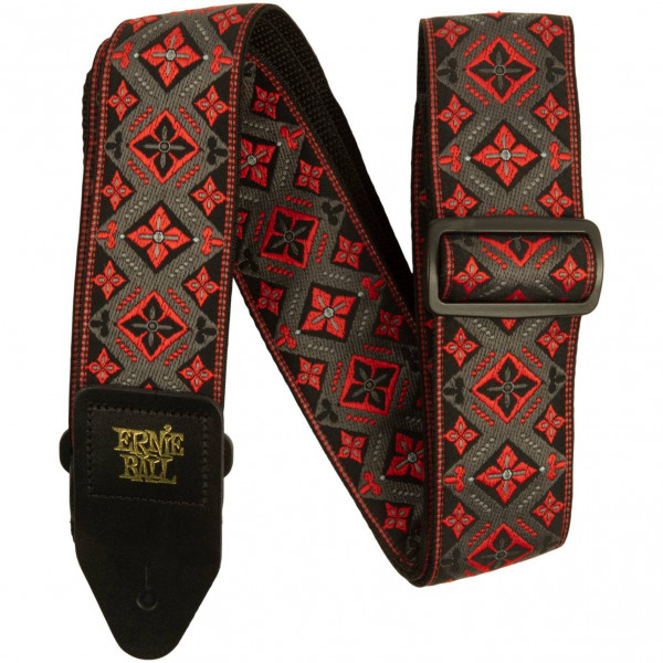 Ремень для гитары ERNIE BALL 5346 Jacquard Red King