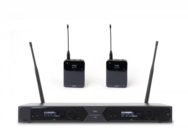 Радиосистема FBW P1R2 BODYPACK с двумя поясными передатчиками
