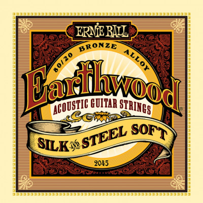 Комплект струн для акустической гитары Ernie Ball P02045, 11-52