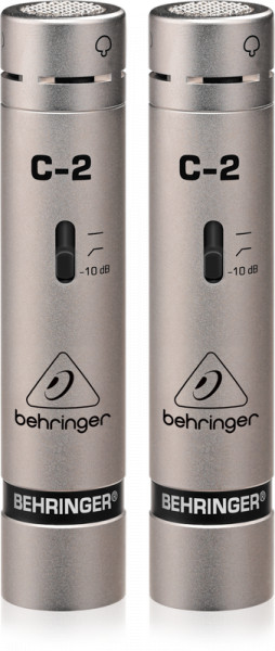 Пара микрофонов Behringer C-2 для студии или концертной работы