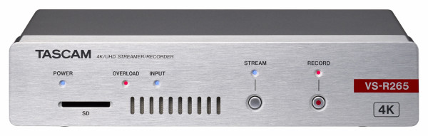 Рекордер Tascam VS-R265 4K/UHD Video Streamer