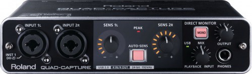 Внешний USB аудиоинтерфейс ROLAND UA-55 QUAD-CAPTURE