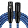 Кабель микрофонный Kirlin MWC-270 8M BLA, 8 м